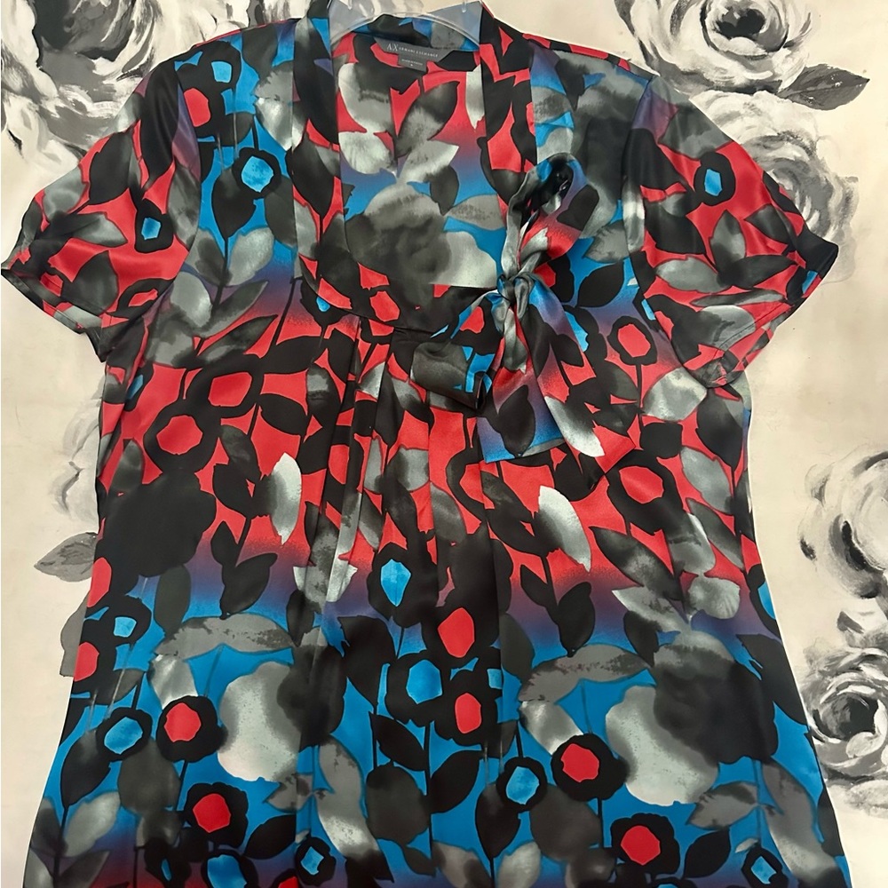 WOMENS ARMANI EXCHANGE BLOUSE